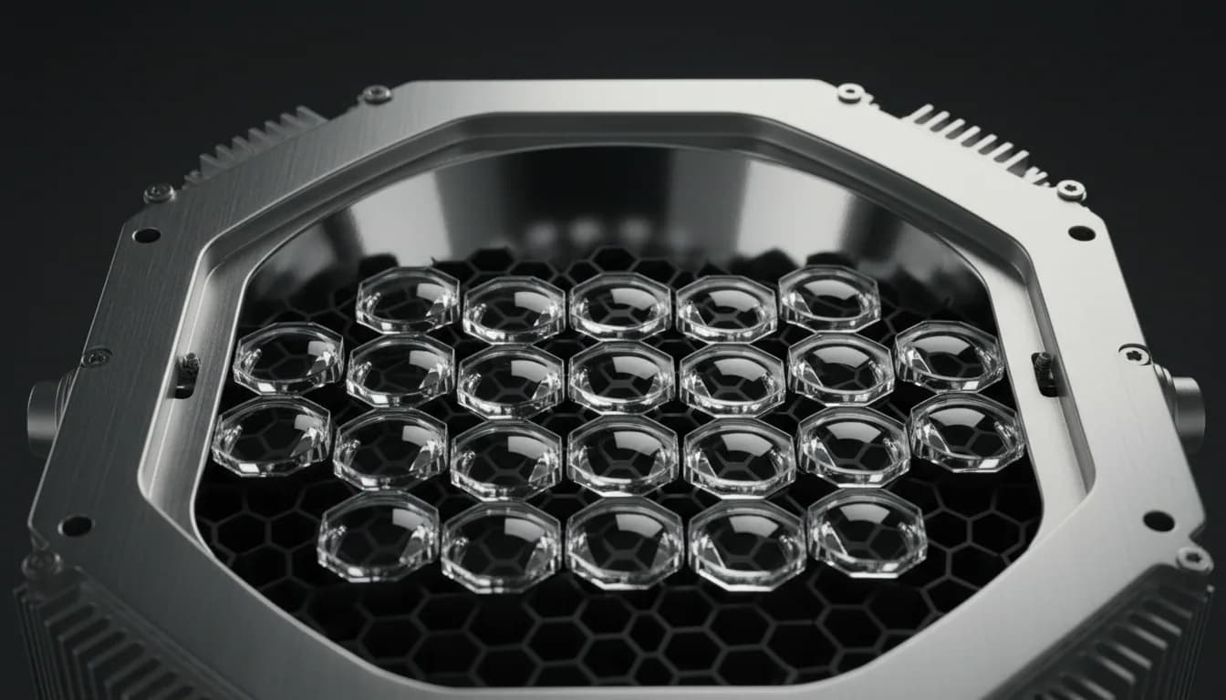 Yüksek Verimli Optik Sistemler: LED Aydınlatmada Lens, Reflektör ve Difüzör Teknolojisi
