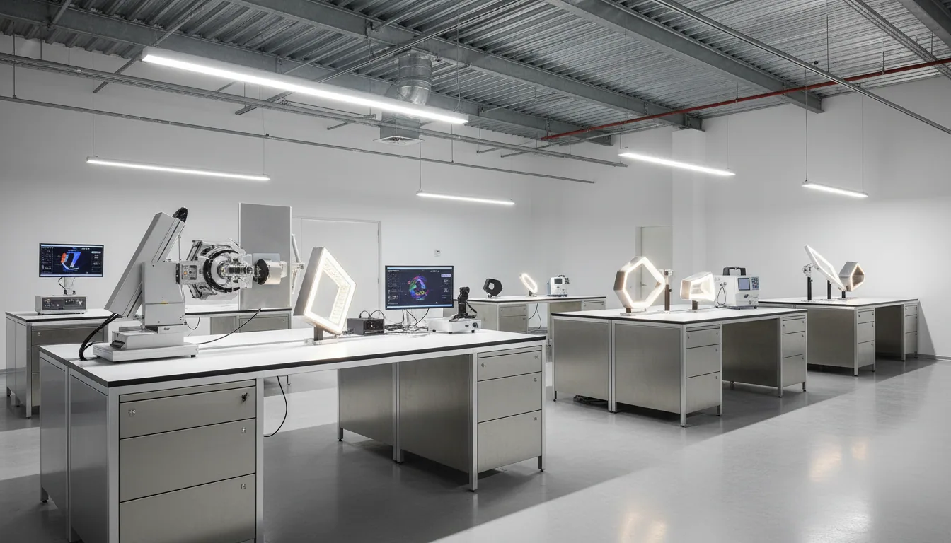 LED aydınlatma mühendislik laboratuvarında ürün geliştirme