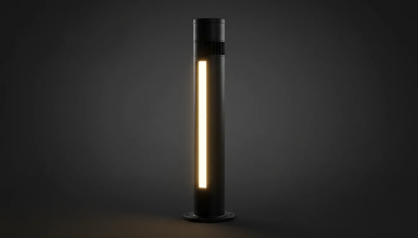 Modern minimalist tasarım IP65 bolard LED armatür ürün detayı
