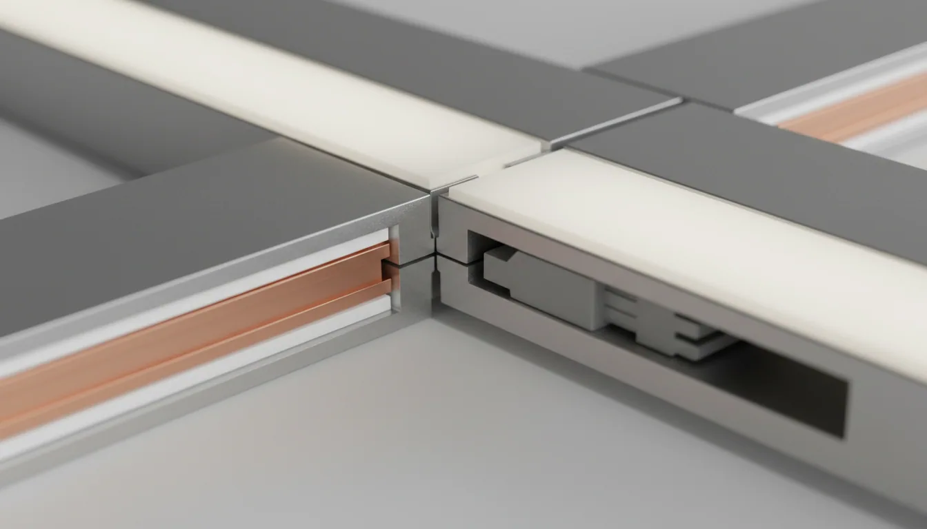 Trunking sistem modül ve kanal bağlantı detayı